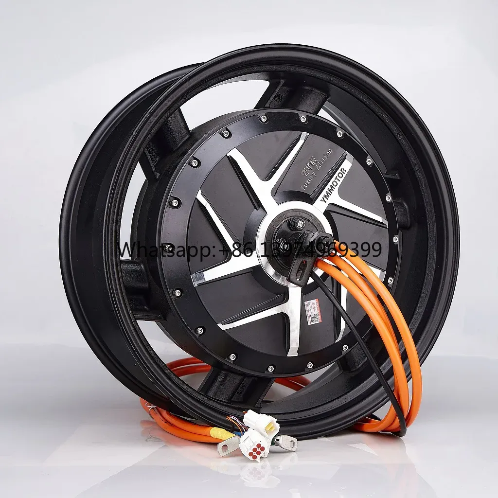 Ev Electric Motor Conversion Kit Car - Motor de cubo com pneu largo